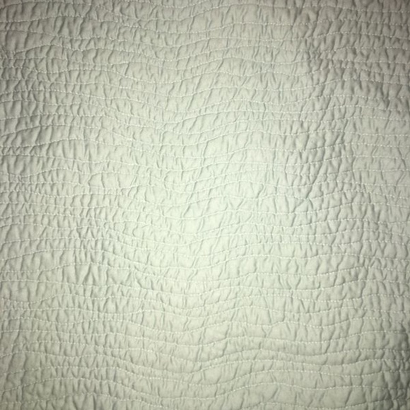 Style & Co Aqua Blue Cotton Sateen King Size Quilt - Picture 2 of 3